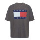 Tommy Hilfiger Ανδρική κοντομάνικη μπλούζα Tommy Flag Badge Oversized T-Shirt